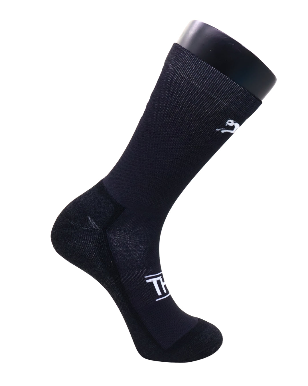 Classic Black Running Socks