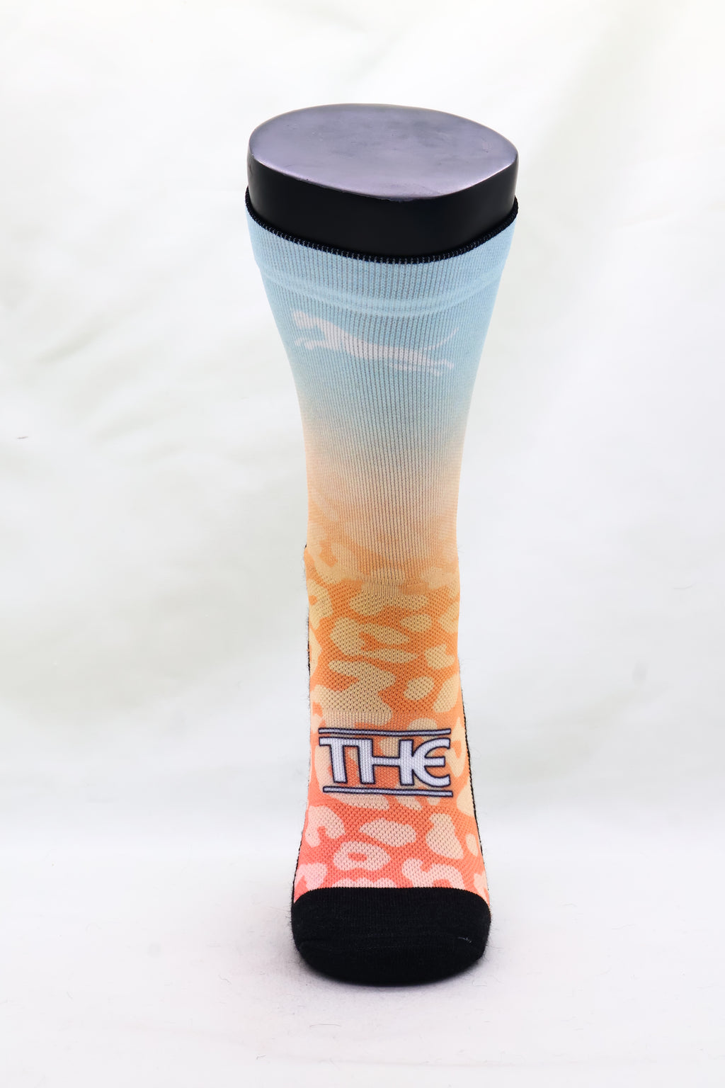Sunset Leopard Running Socks